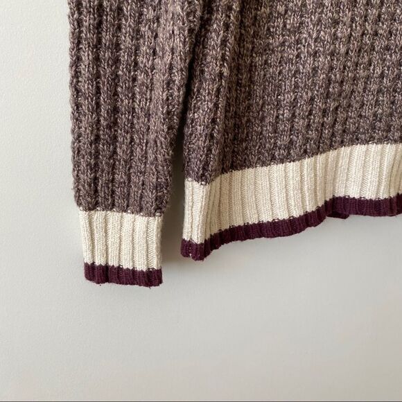 Vintage Roots-Wool Blend Elbow Patch Sweater - Picture 6 of 13